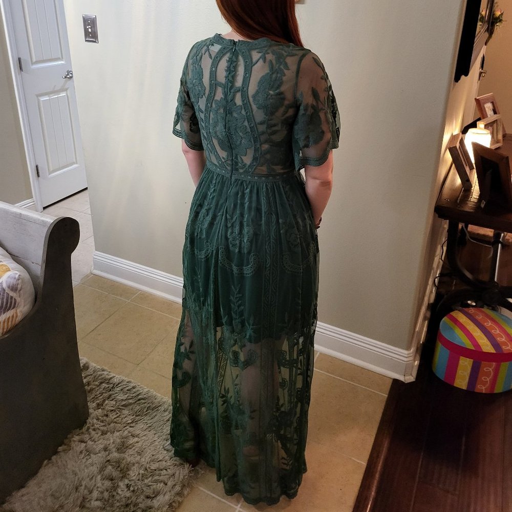 Laced Maxi Dress
